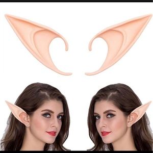 New Halloween Costume Cosplay Fairy Pixie Elf Ears Long latex